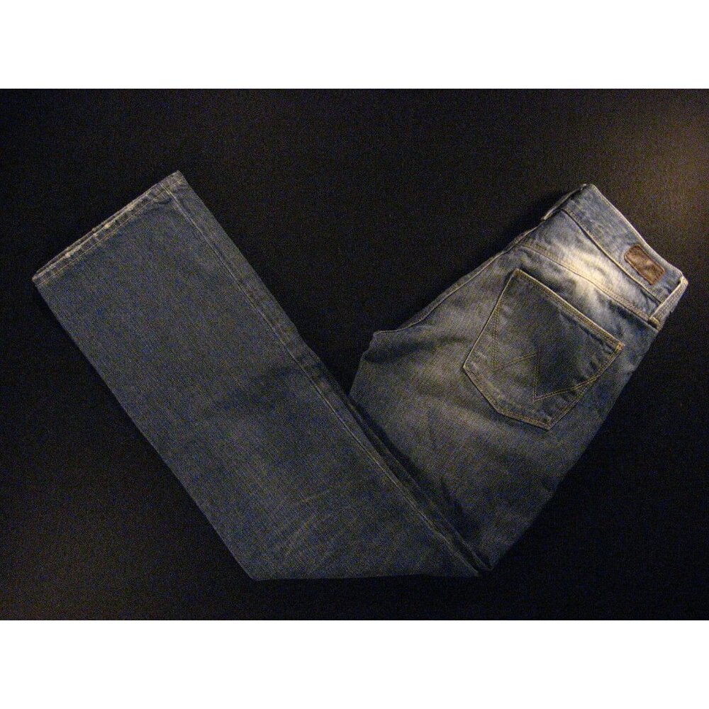 WRANGLER Denver Men's Jeans TAG: 29/30 Blue Straight - Picture 3 of 10